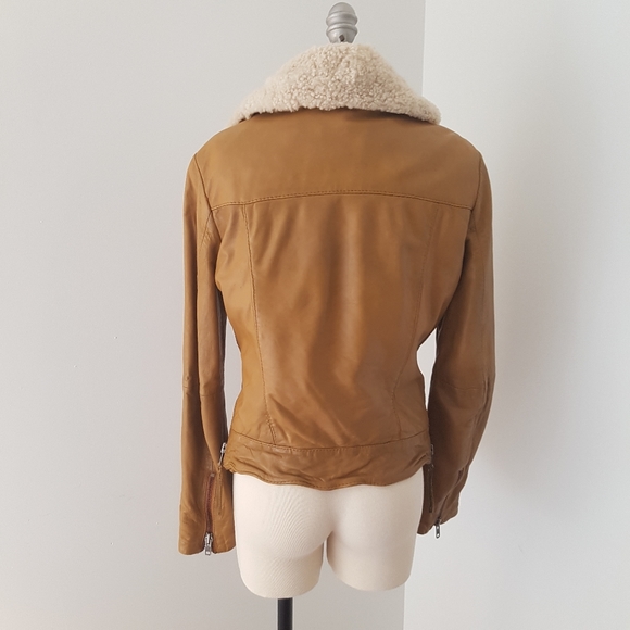 Muubaa Leather Moto Jacket - Picture 2 of 7